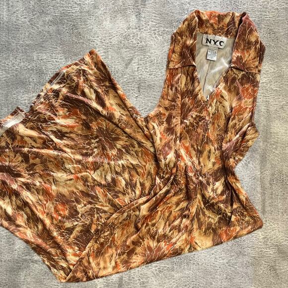 Vintage nyc collection maxi dress - Picture 1 of 8